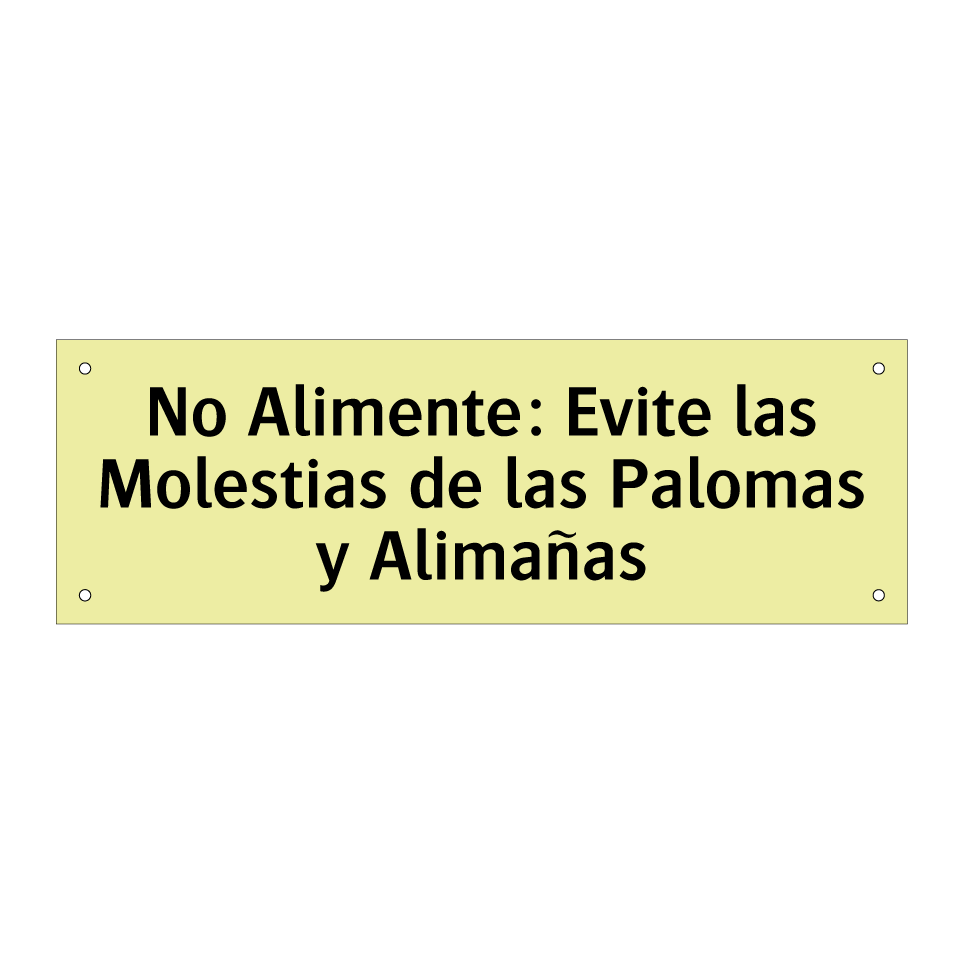 No Alimente: Evite las Molestias de las Palomas y Alimañas