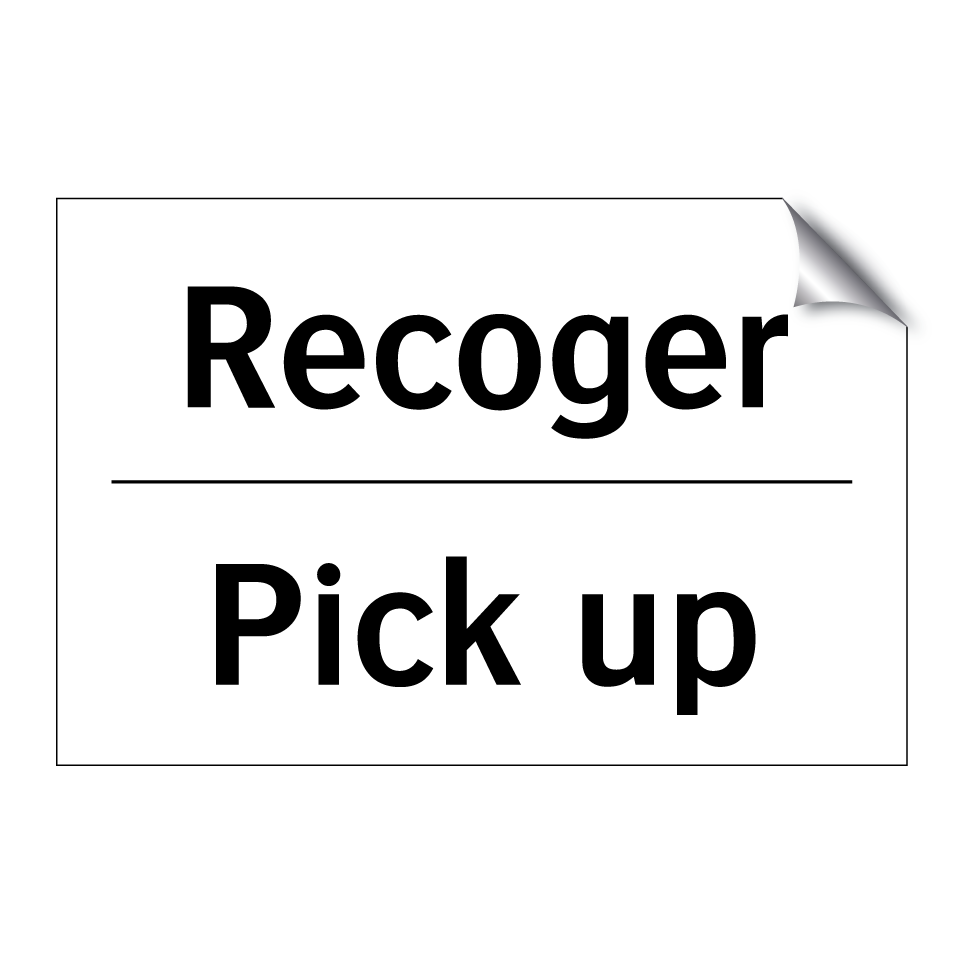 Recoger - Pick up