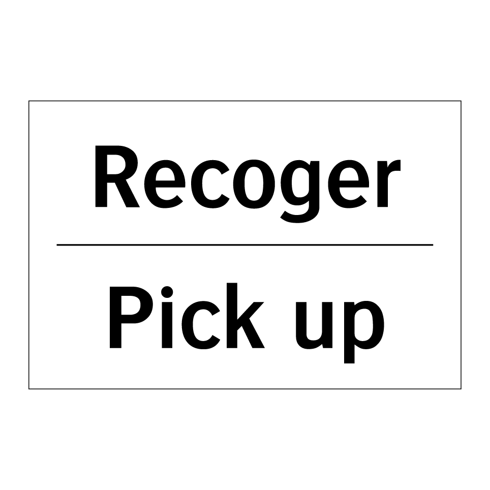 Recoger - Pick up
