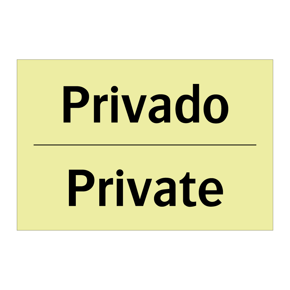 Privado - Private