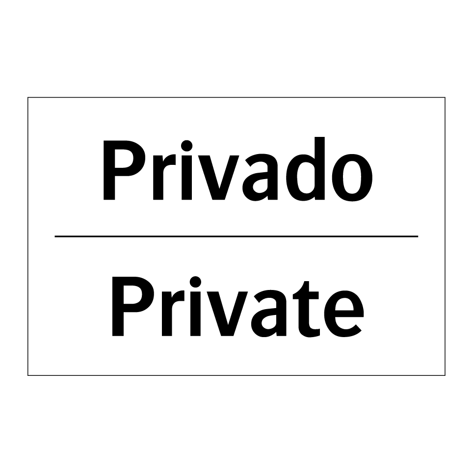 Privado - Private
