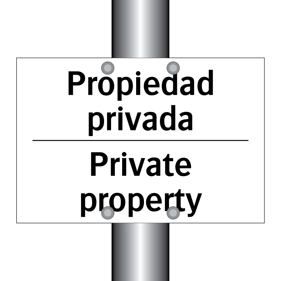 Propiedad privada - Private property