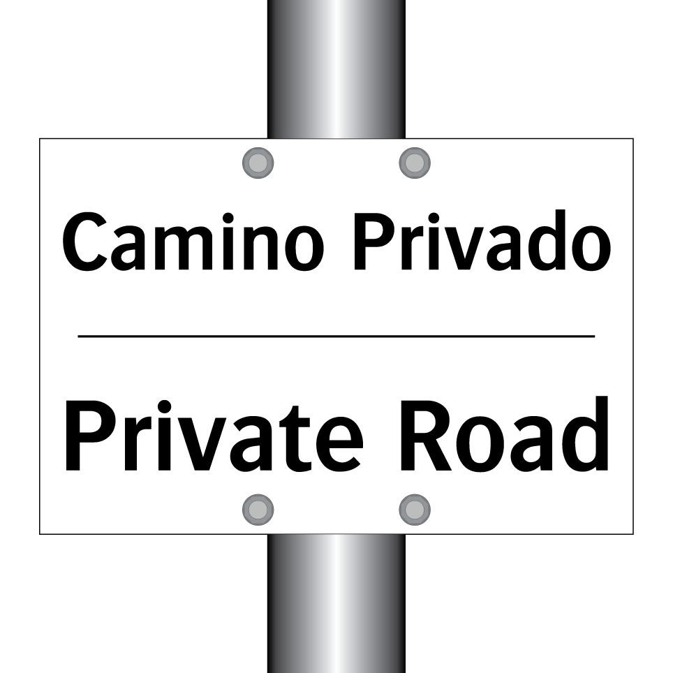 Camino Privado - Private Road