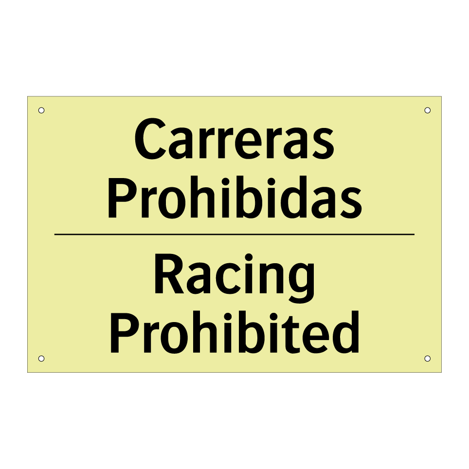 Carreras Prohibidas - Racing Prohibited