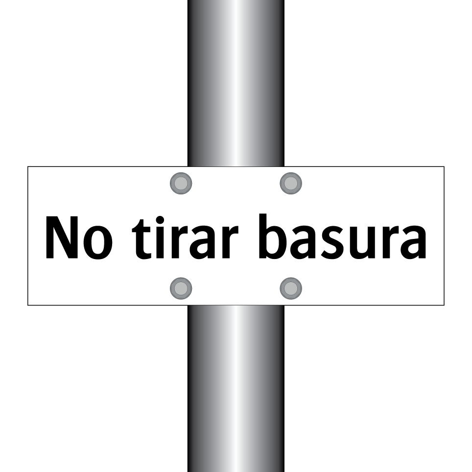 No tirar basura