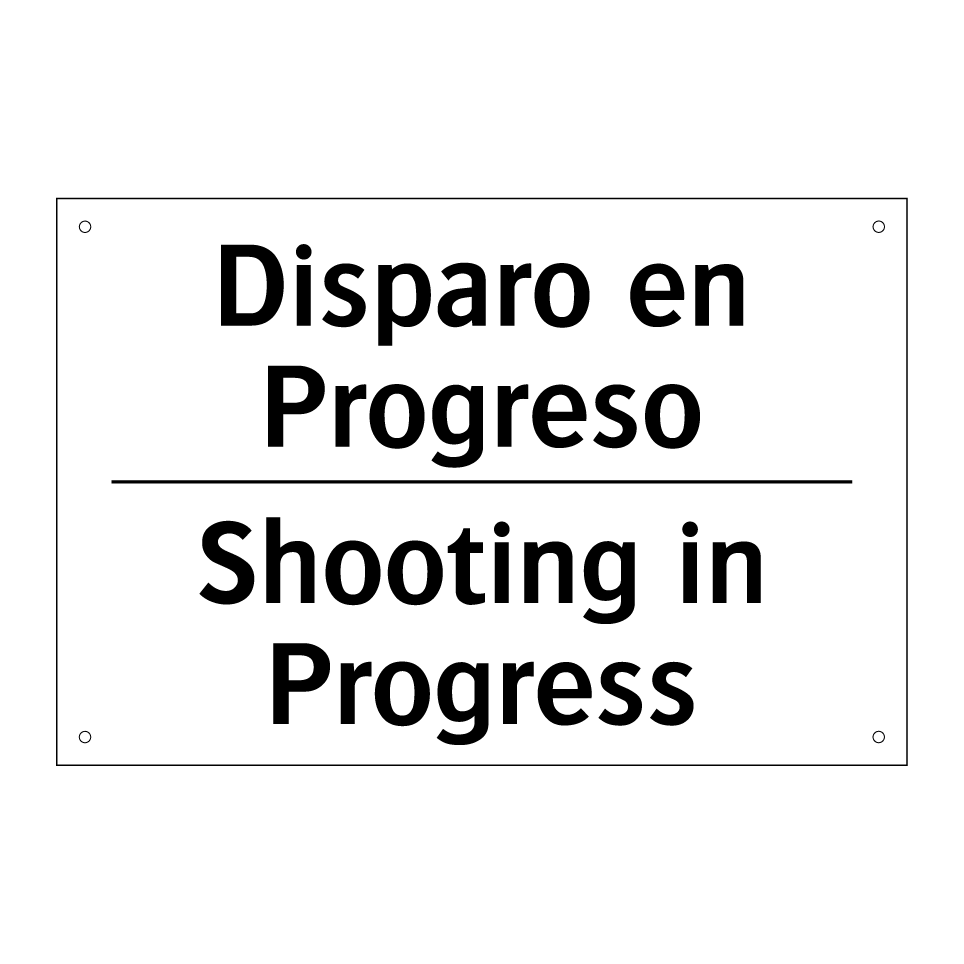 Disparo en Progreso - Shooting in Progress