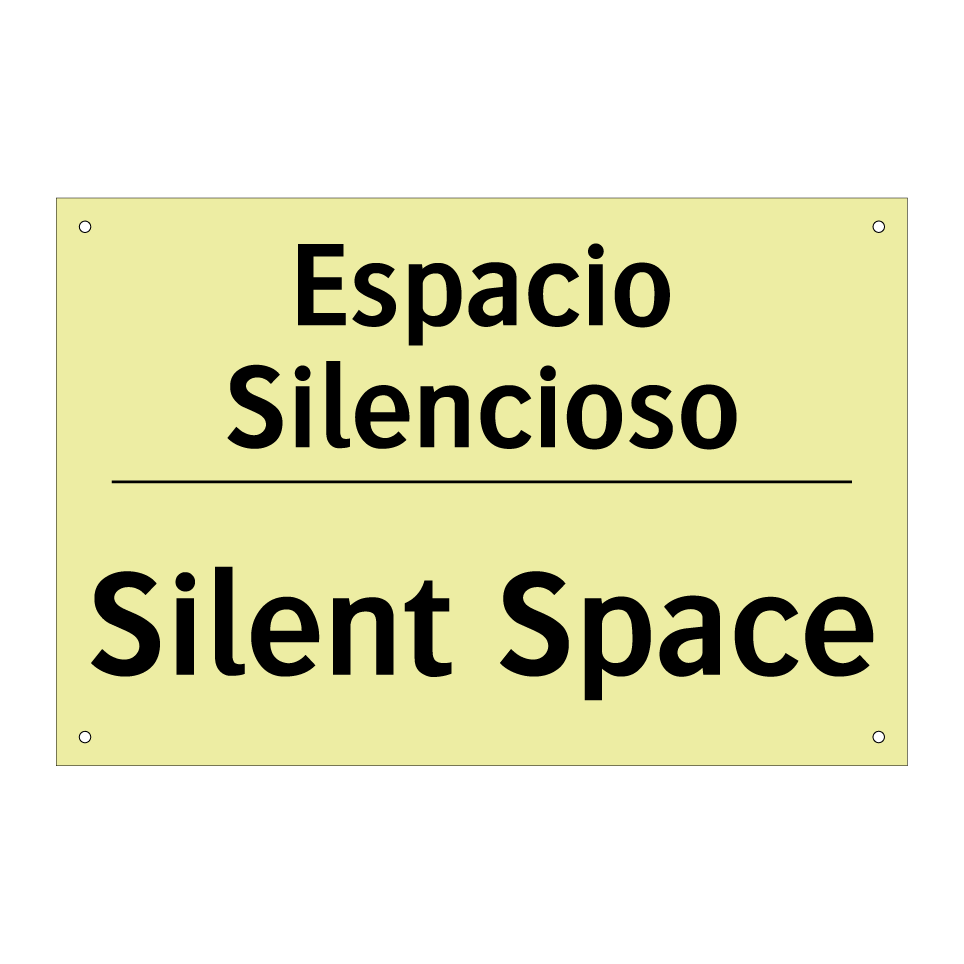 Espacio Silencioso - Silent Space