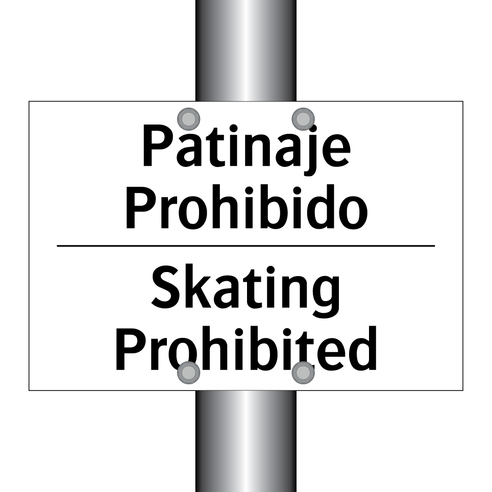 Patinaje Prohibido - Skating Prohibited