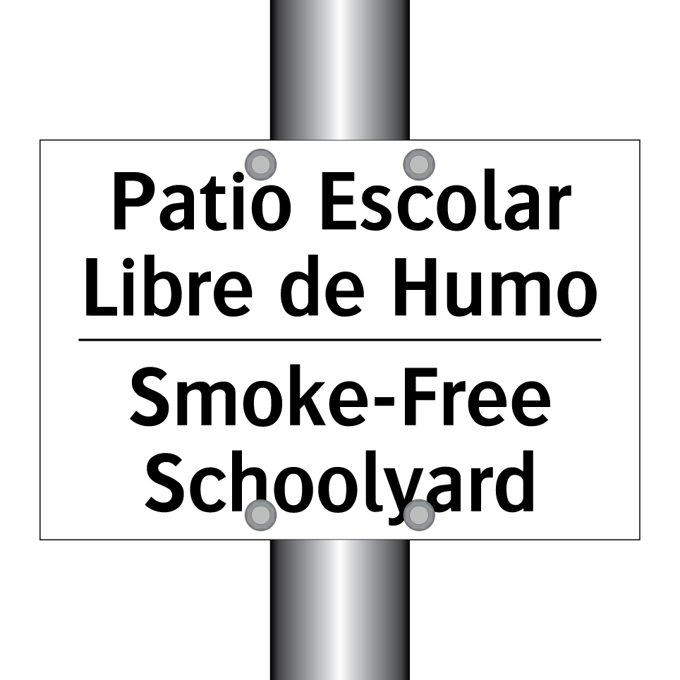 Patio Escolar Libre de Humo - Smoke-Free Schoolyard