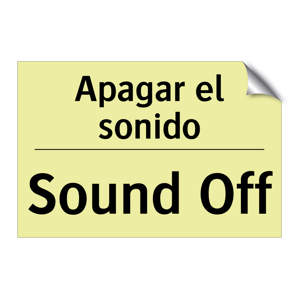 Apagar el sonido - Sound Off