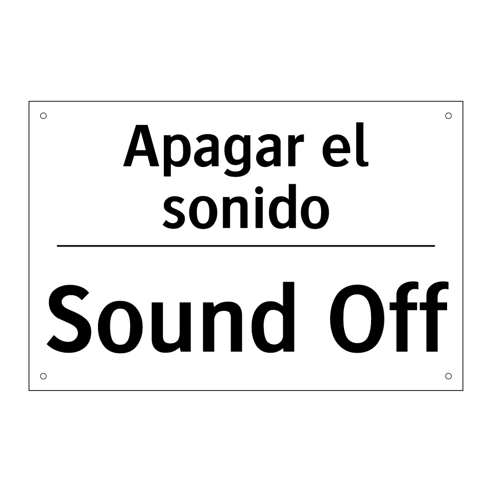 Apagar el sonido - Sound Off