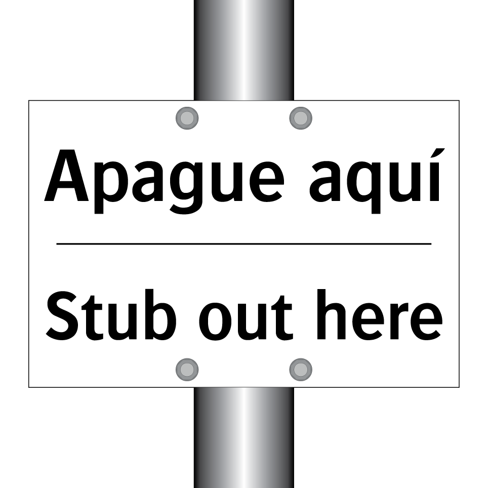 Apague aquí - Stub out here