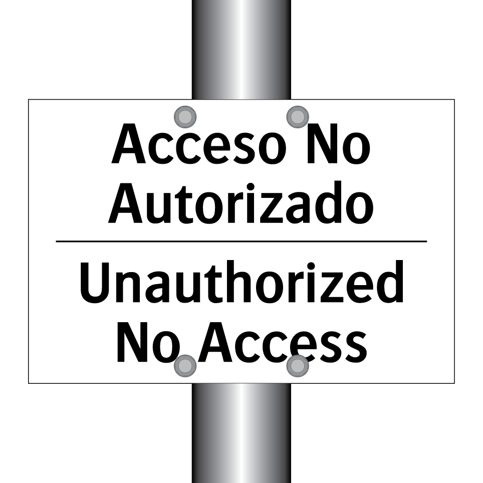 Acceso No Autorizado - Unauthorized No Access