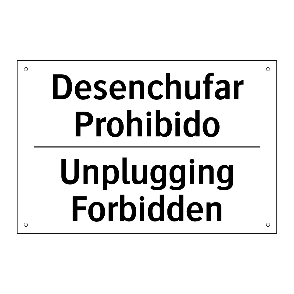 Desenchufar Prohibido - Unplugging Forbidden