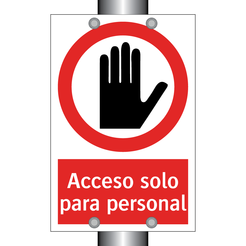 Acceso solo para personal