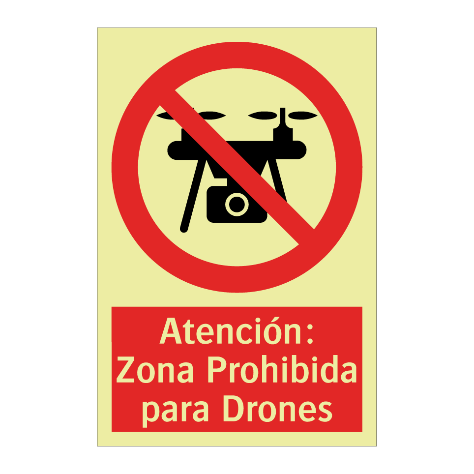 Atención: Zona Prohibida para Drones