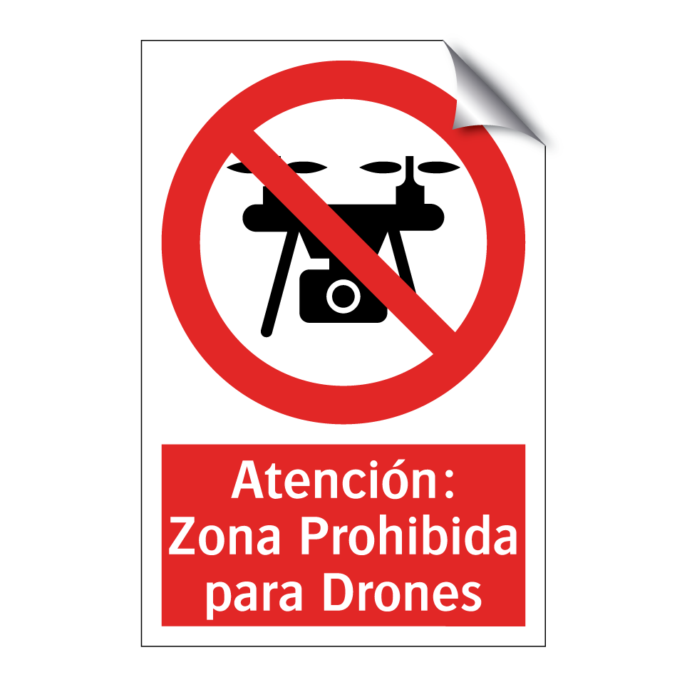 Atención: Zona Prohibida para Drones