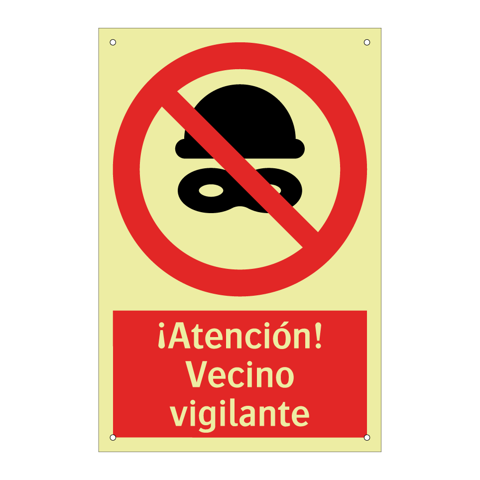¡Atención! Vecino vigilante