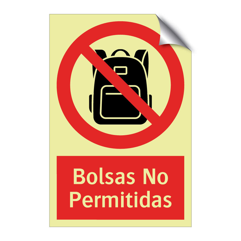 Bolsas No Permitidas