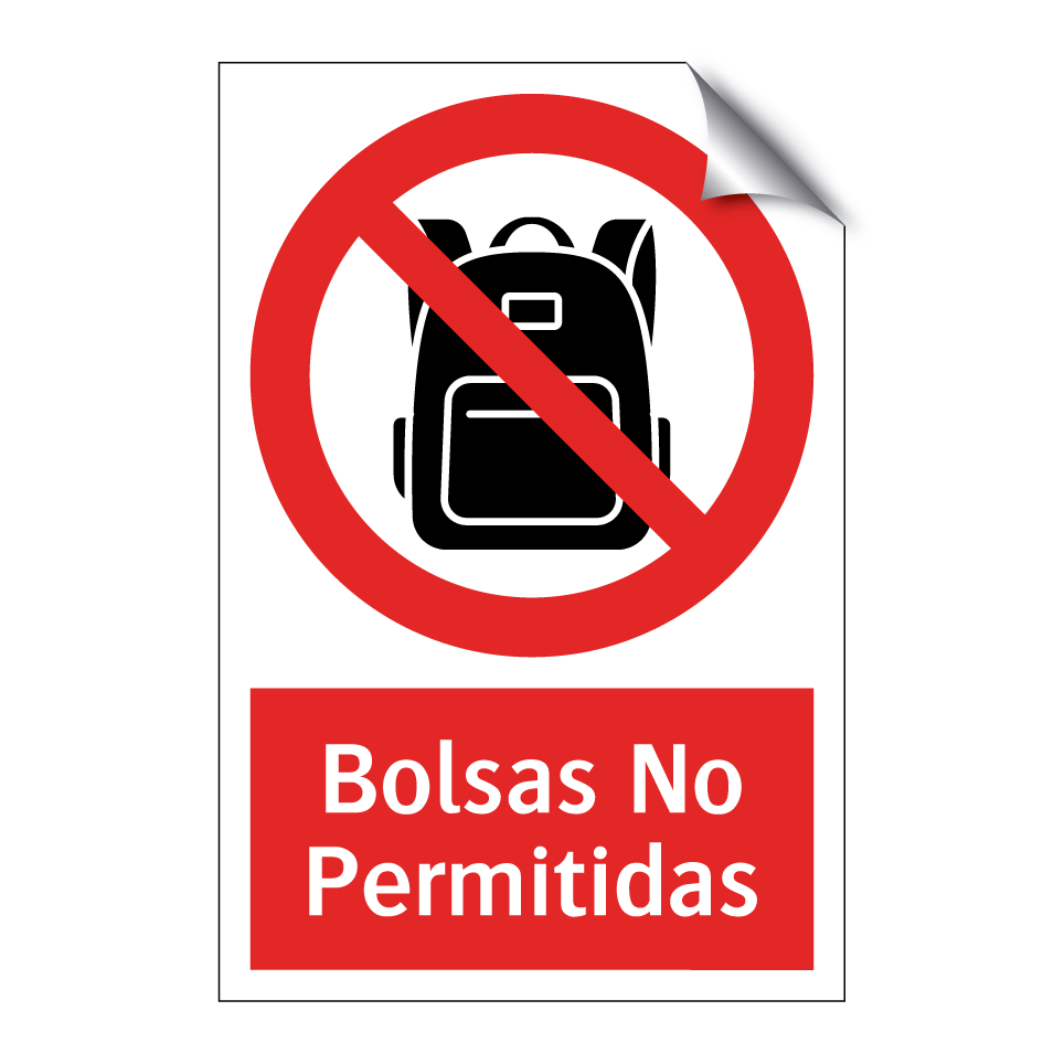 Bolsas No Permitidas
