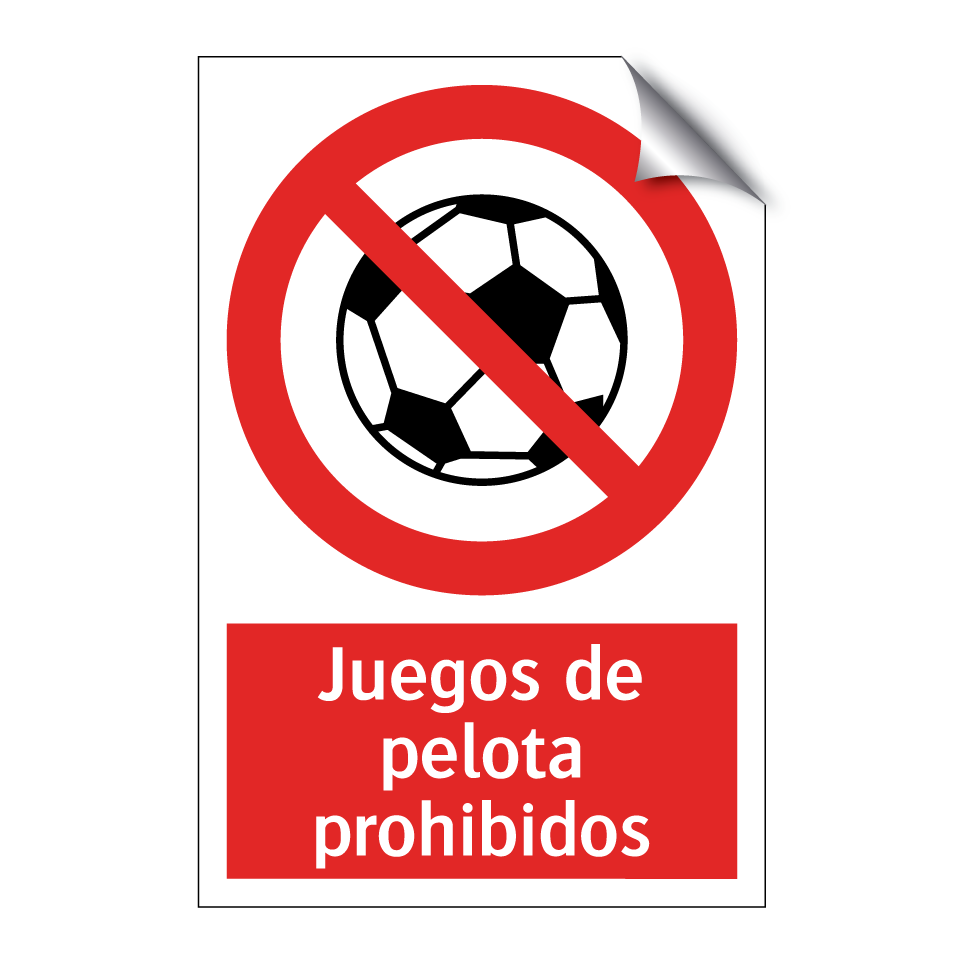 Juegos de pelota prohibidos