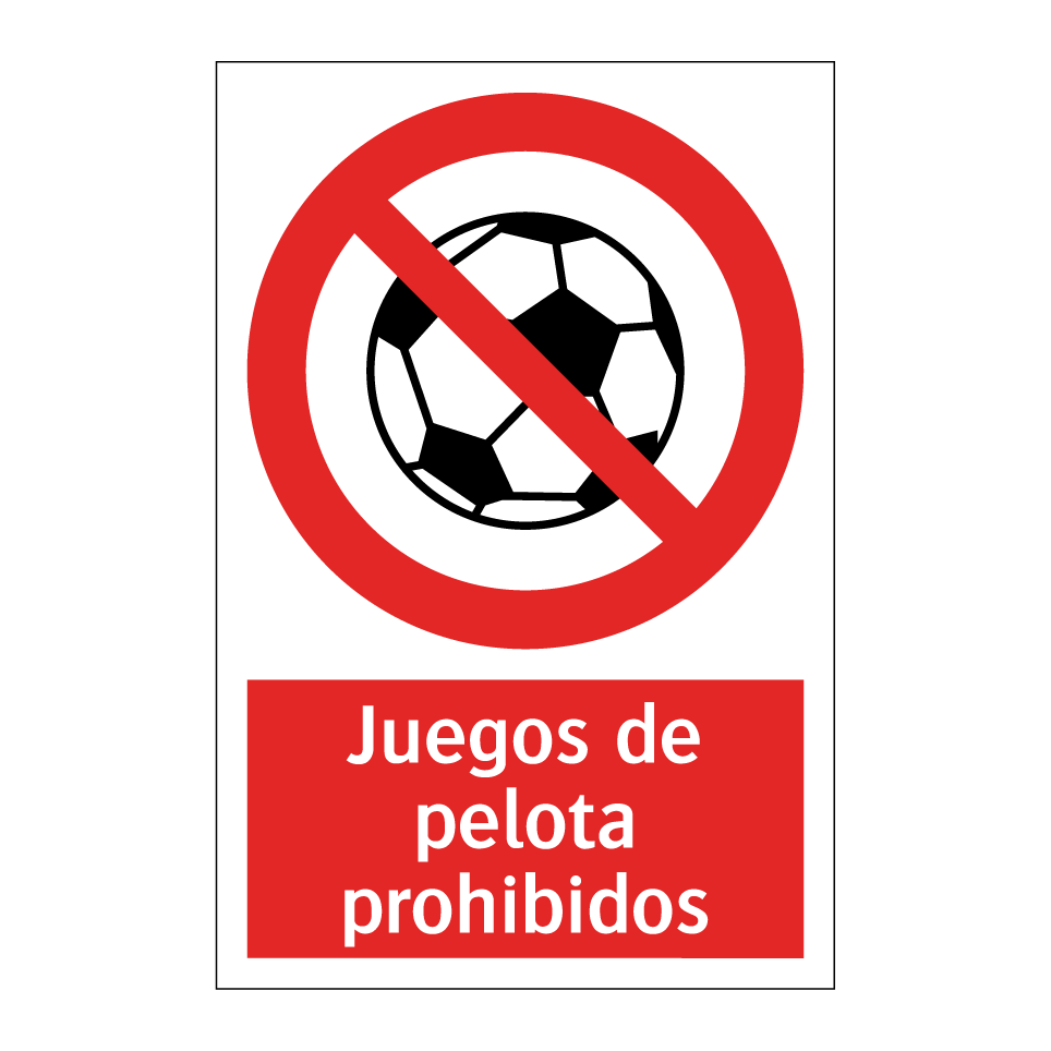 Juegos de pelota prohibidos