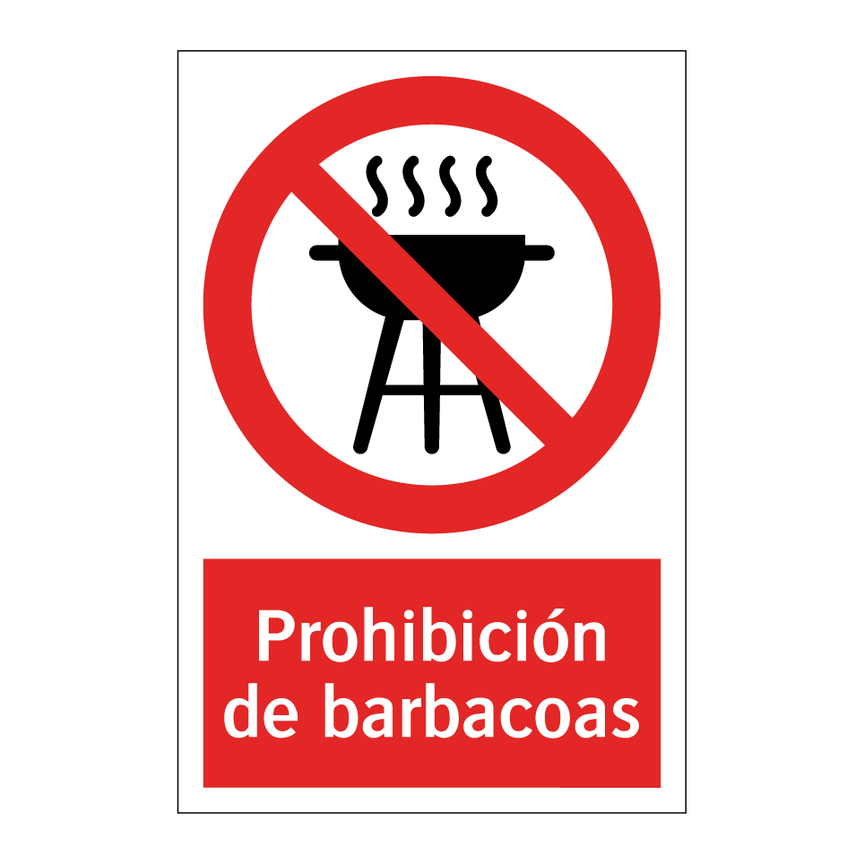 Prohibición de barbacoas