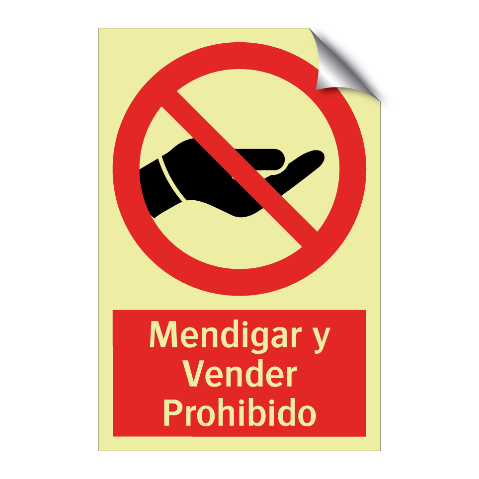 Mendigar y Vender Prohibido