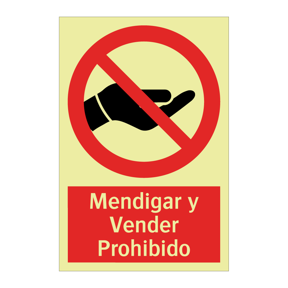 Mendigar y Vender Prohibido