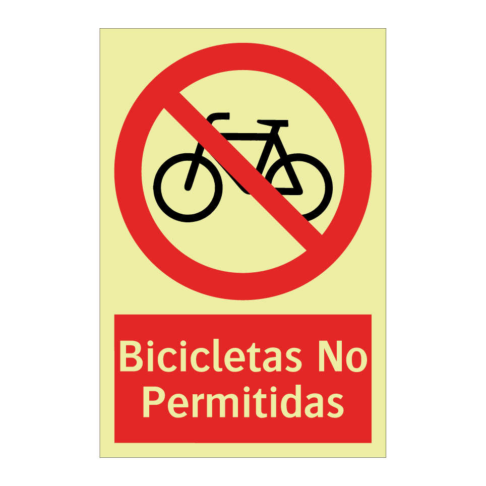 Bicicletas No Permitidas