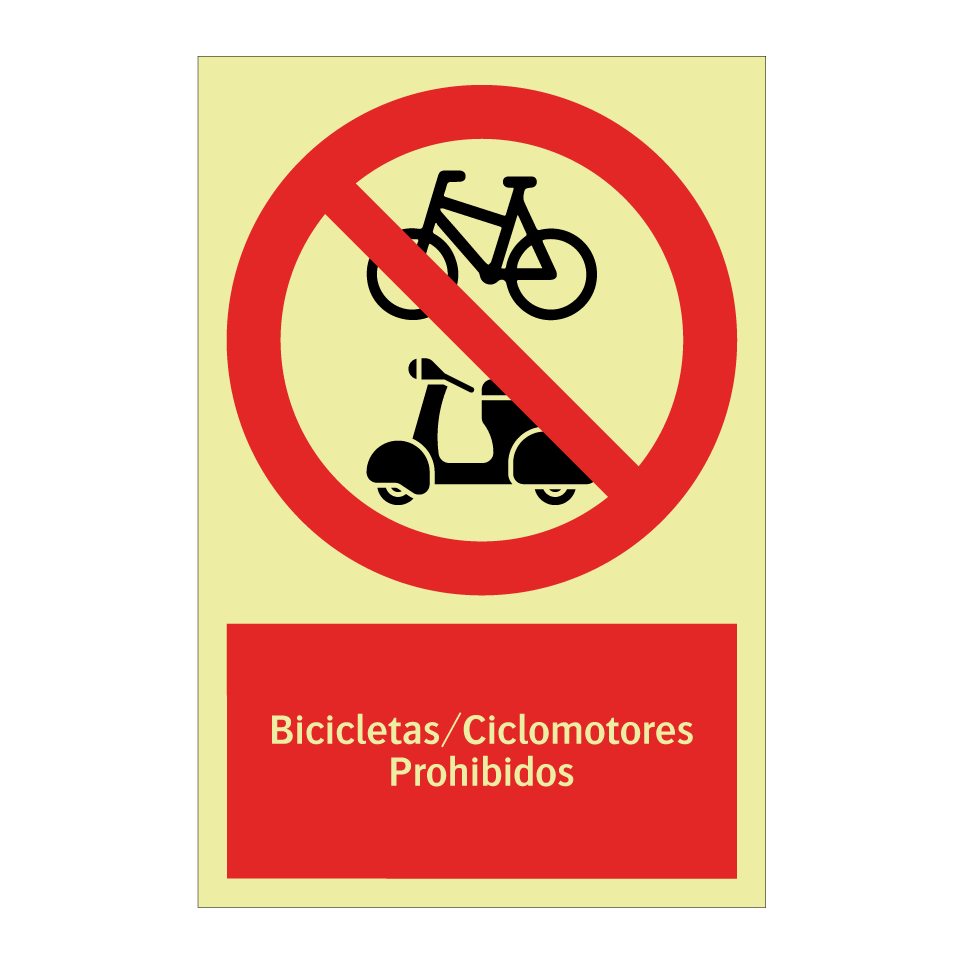 Bicicletas/Ciclomotores Prohibidos