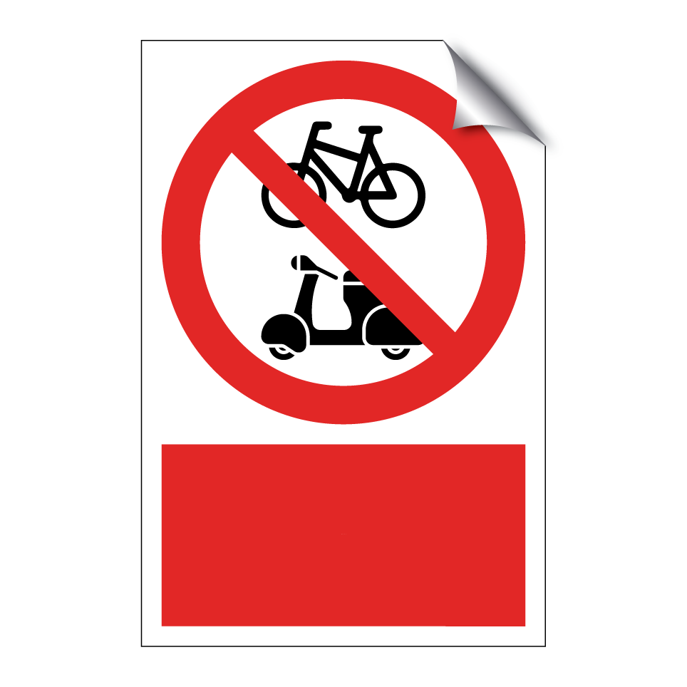 Bicicletas/Ciclomotores Prohibidos