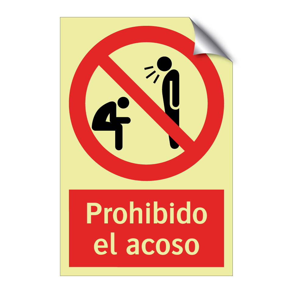 Prohibido el acoso