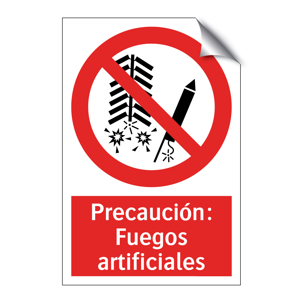Precaución: Fuegos artificiales