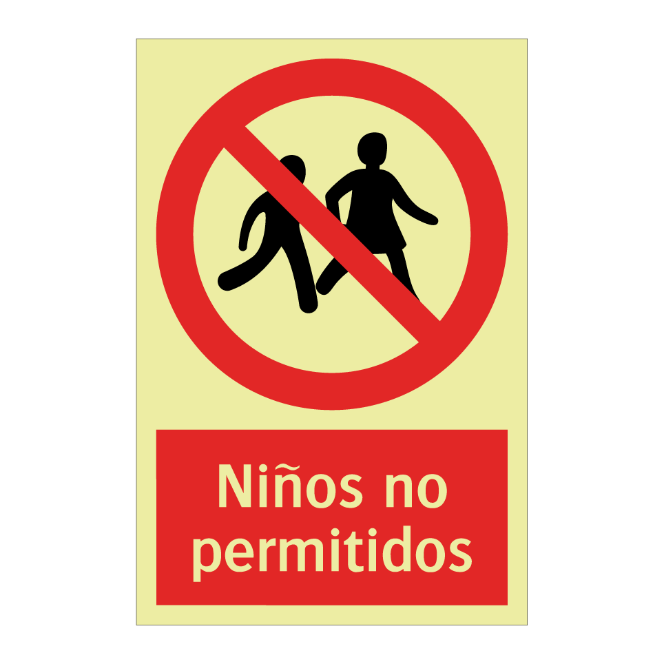 Niños no permitidos