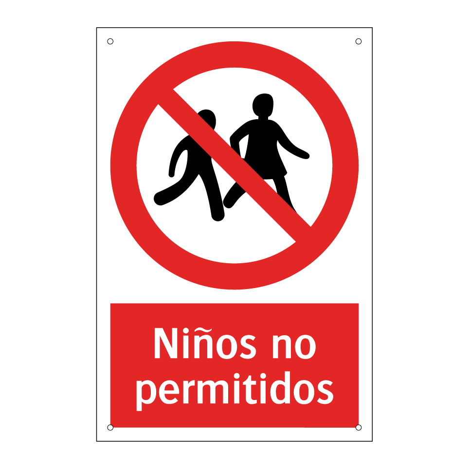 Niños no permitidos