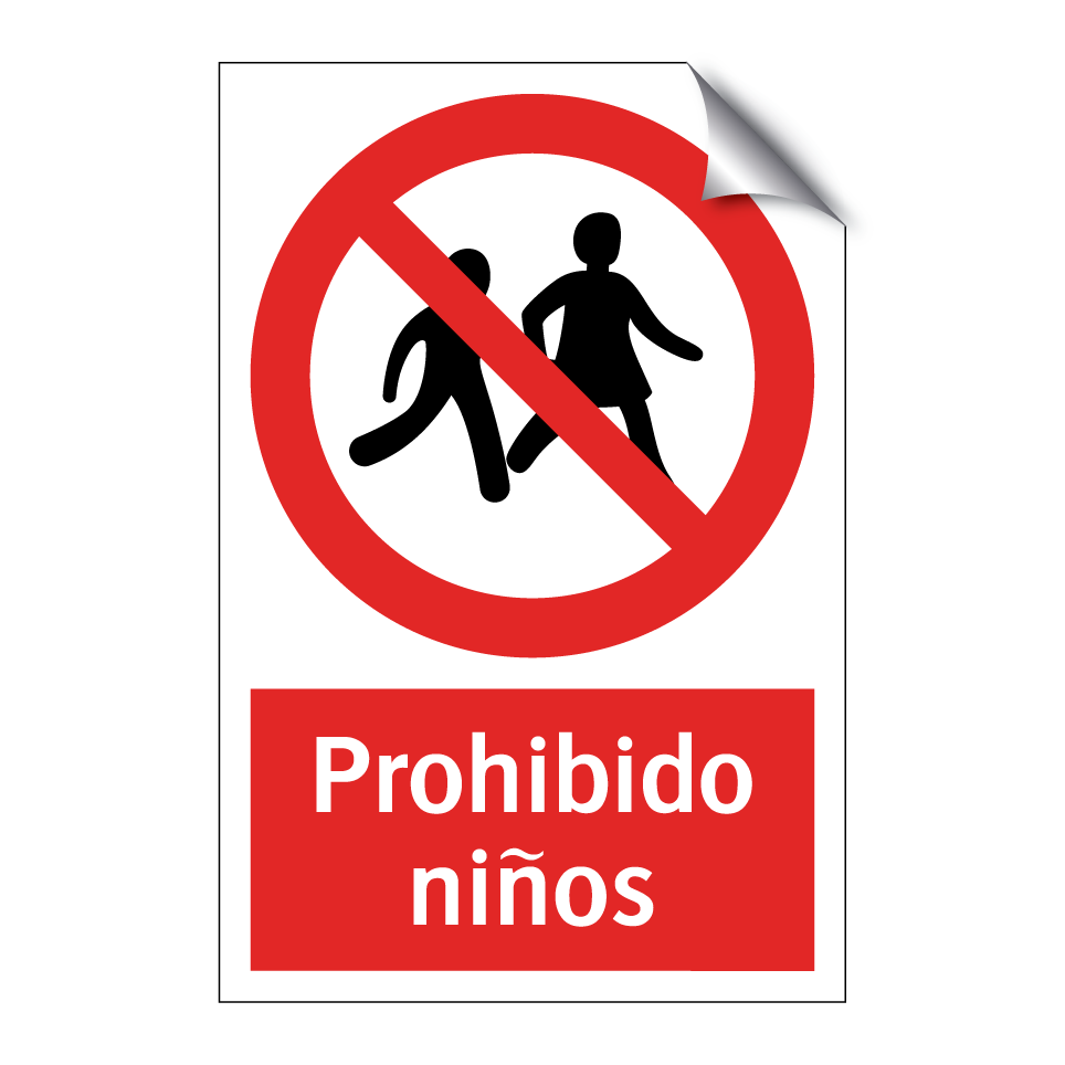 Prohibido niños