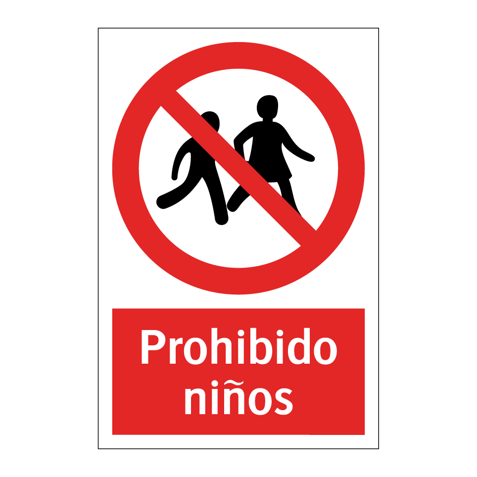 Prohibido niños