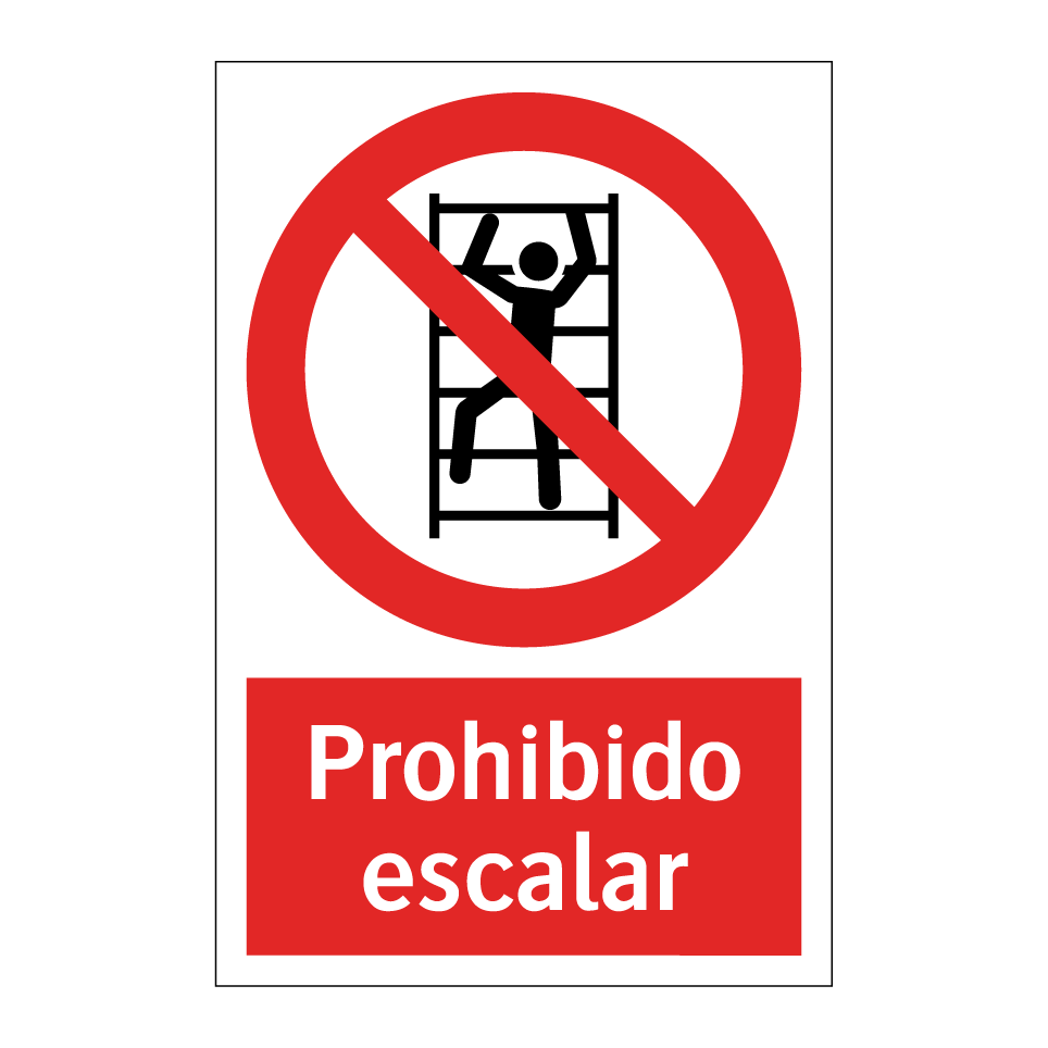 Prohibido escalar