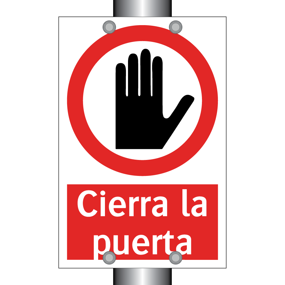 Cierra la puerta