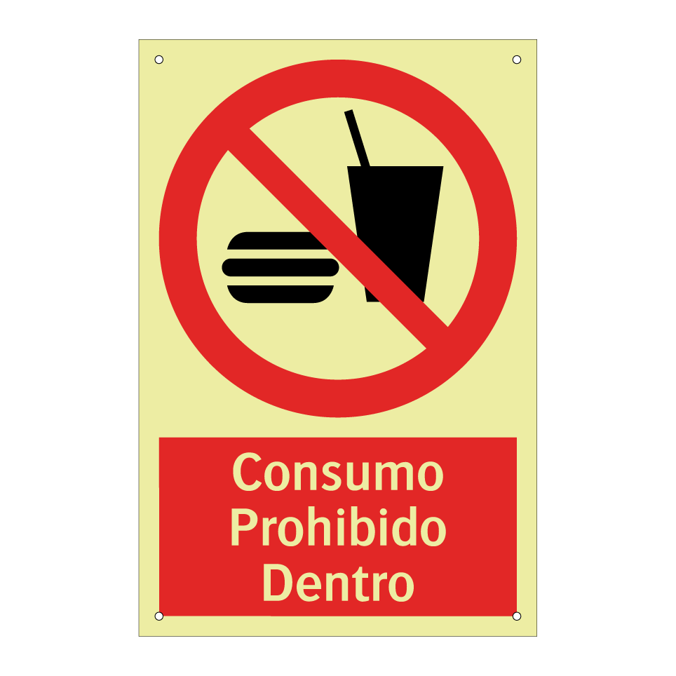 Consumo Prohibido Dentro