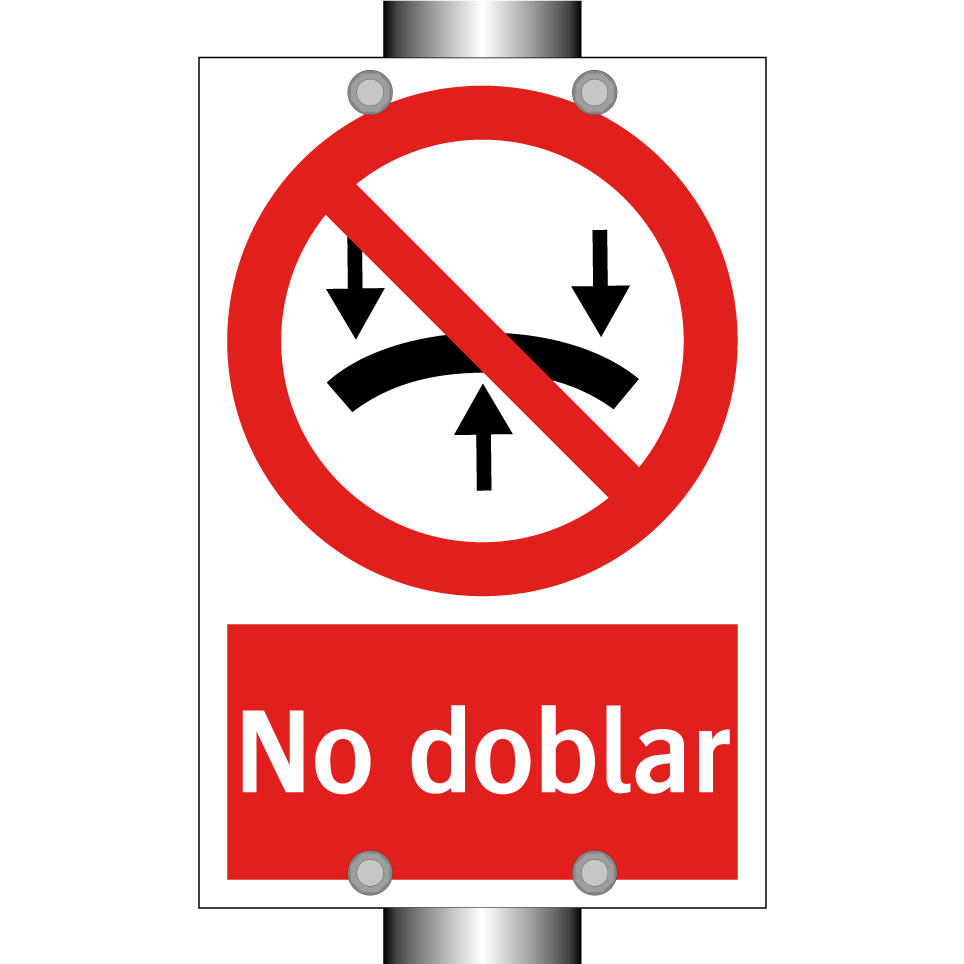 No doblar