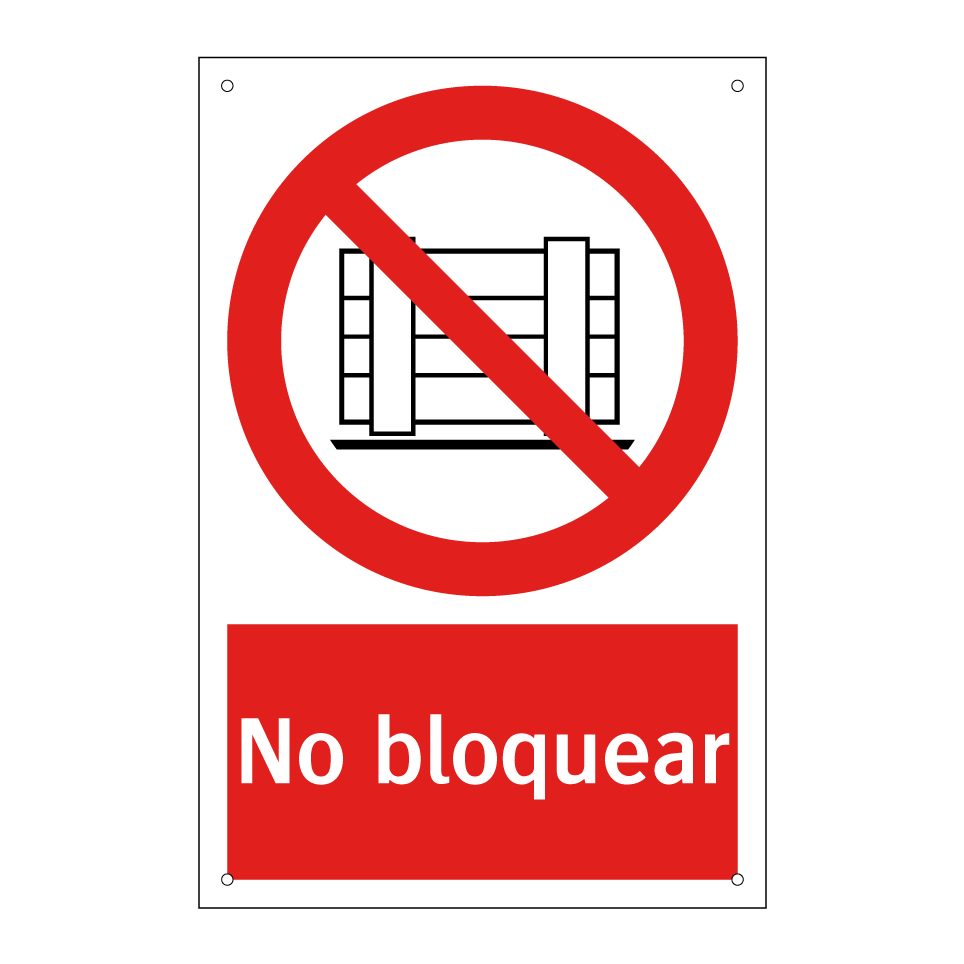 No bloquear