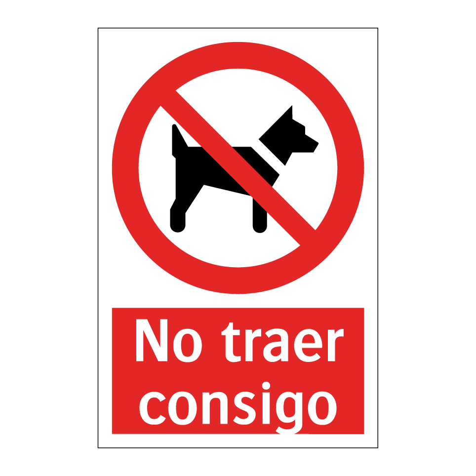 No traer consigo