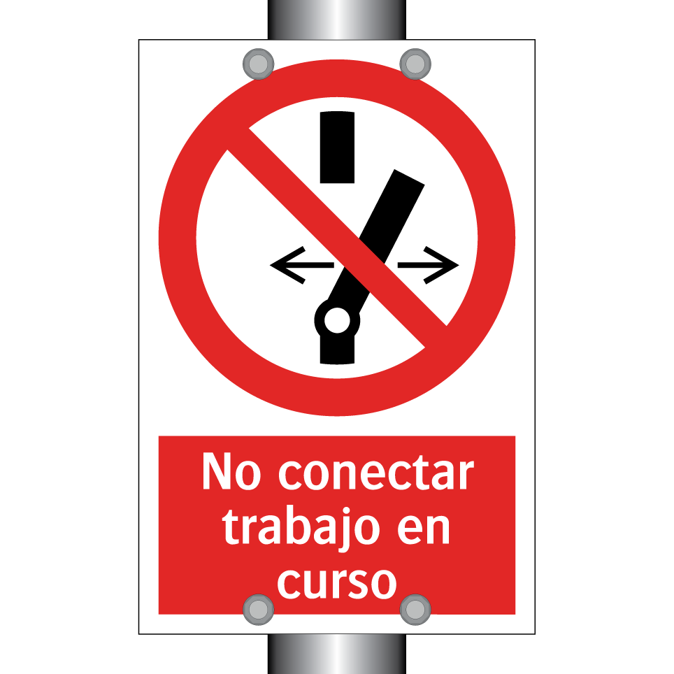 No conectar trabajo en curso
