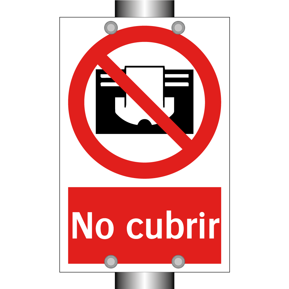 No cubrir