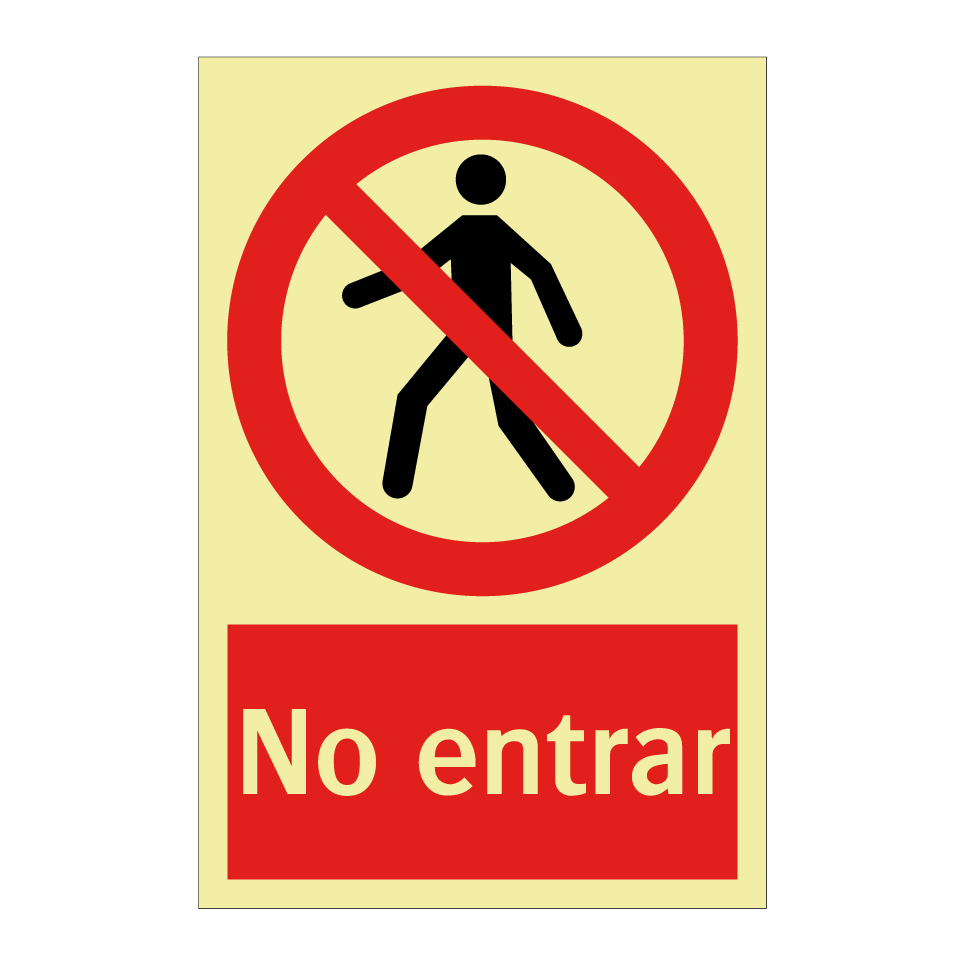 No entrar