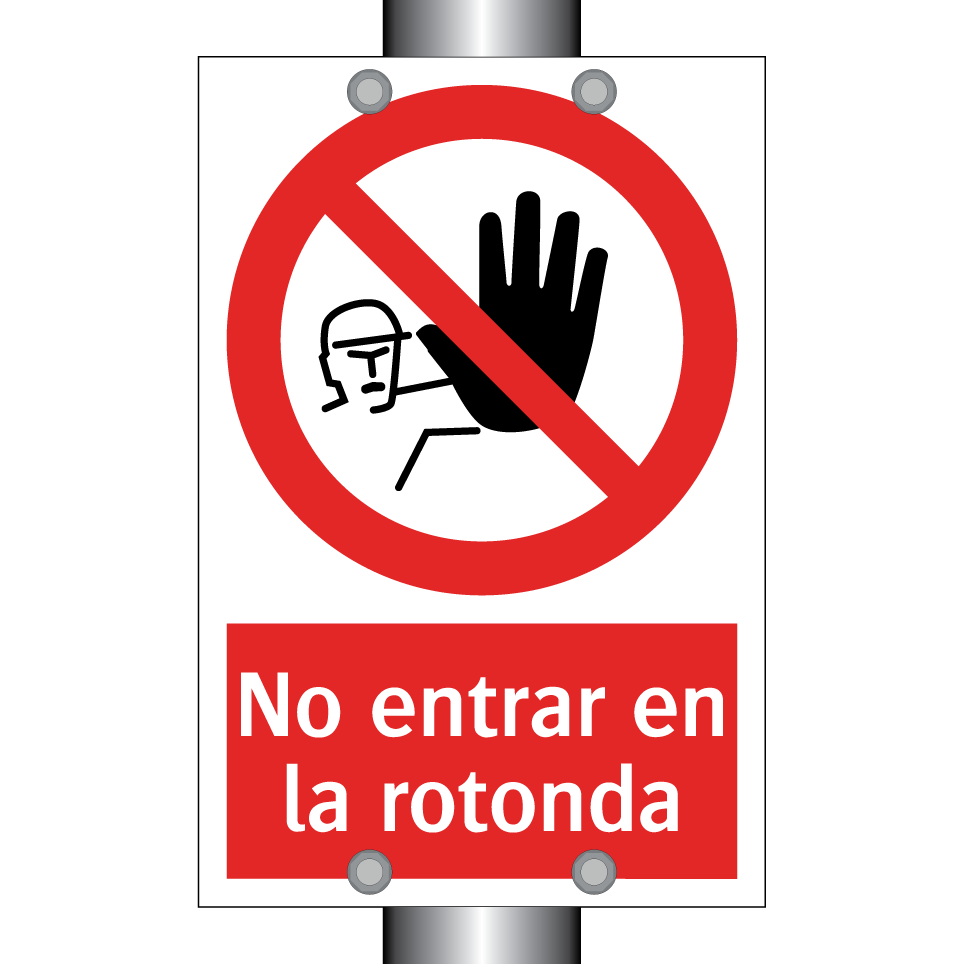 No entrar en la rotonda
