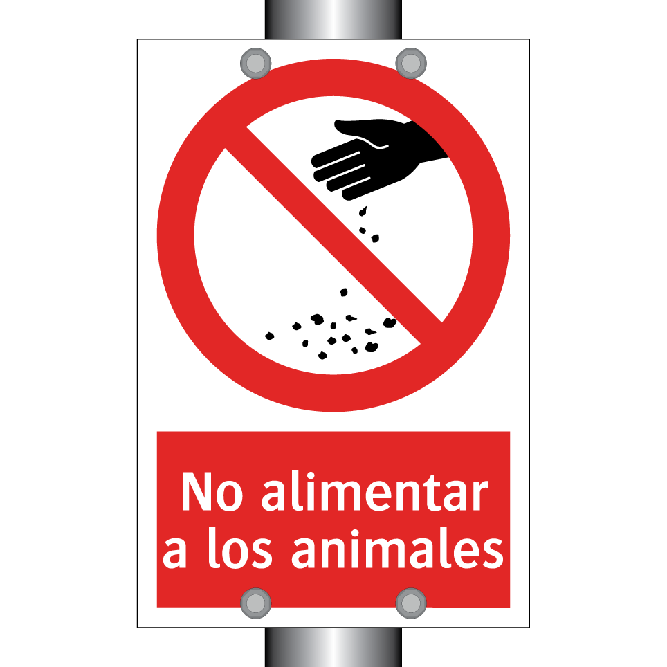No alimentar a los animales