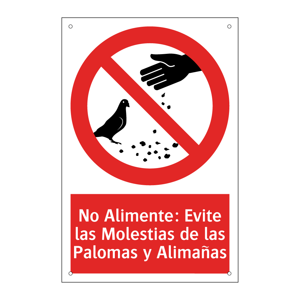 No Alimente: Evite las Molestias de las Palomas y Alimañas